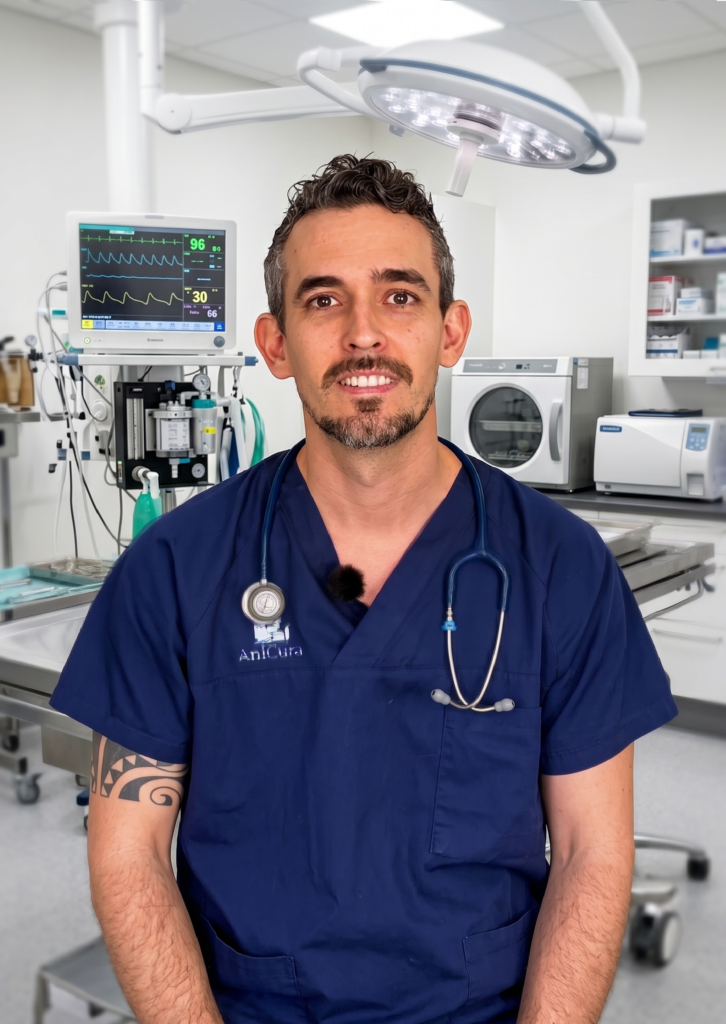 Agustín Martínez, veterinario especialista en anestesia y dolor